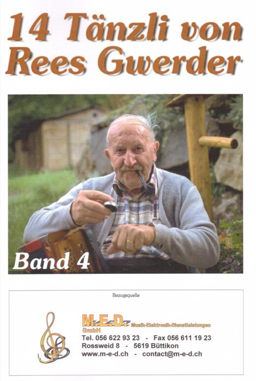 Kompositionen für das 18-bässige Schwyzerörgeli im Griffschrift-Notensystem.