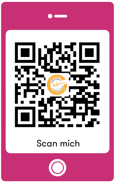 QR Code M.E.D. GmbH www.m-e-d.swiss